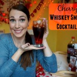 Cherry Whiskey Smash Cocktail!