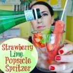 Strawberry Lime Spritzer!
