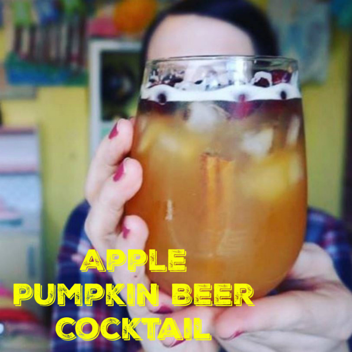Apple Pumpkin Beer Cockail